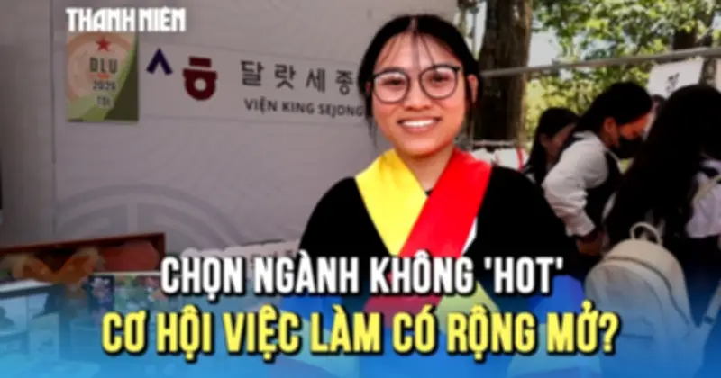 Sinh viên chọn ngành học 'lạ', mở lối riêng cho tương lai nghề nghiệp