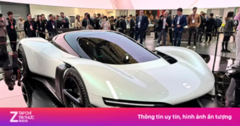 Siêu xe Xiaomi Vision Gran Turismo hơn 1.900 mã lực chính thức ra mắt tại MWC 2026