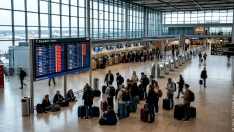 Sân Bay Berlin Brandenburg Ngừng Hoạt Động Do Đình Công, Hàng Chục Chuyến Bay Bị Hủy