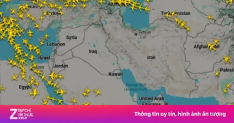 Sân Bay Dubai Chìm Trong Khói Sau Cuộc Tấn Công Của Iran Vào Israel