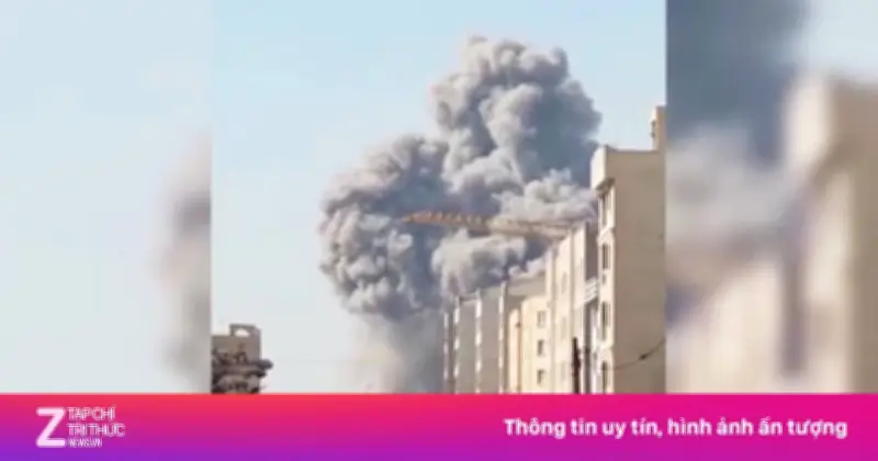 Sân vận động Azadi tại Tehran bị phá hủy sau đòn không kích của Mỹ và Israel