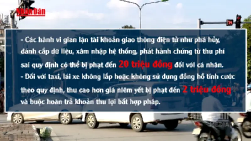 Từ 13/9, siết chặt xử phạt 6 nhóm vi phạm giao thông đường bộ