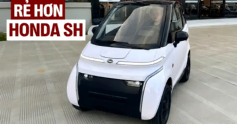 Ô Tô Điện Việt Nano S05 Giá 148 Triệu: Pin Tháo Rời, Sạc Tại Nhà, Chạy 10 Vòng Hồ Tây