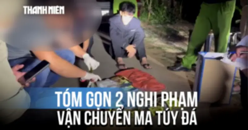 Đột Kích Ô Tô Trong Đêm, Bắt Giữ 2 Nghi Phạm Vận Chuyển 7kg Ma Túy
