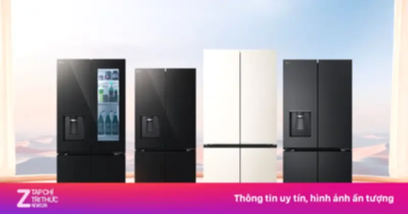 Tủ Lạnh 4 Cánh Dẫn Đầu Xu Hướng Nâng Cấp Không Gian Bếp Hiện Đại