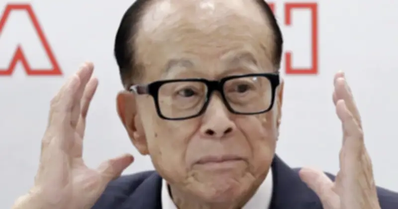 Tỷ phú Lý Gia Thành: Chăm chỉ không đủ để giàu, cần trí tuệ và tầm nhìn