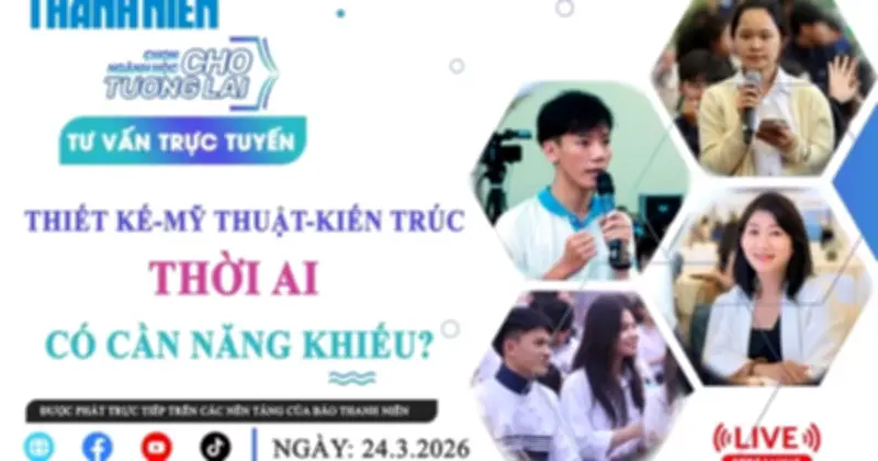 Tư vấn trực tuyến: Ngành thiết kế mỹ thuật kiến trúc thời AI cần năng khiếu? (Phần 2)