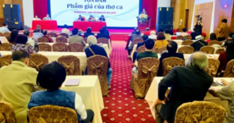 Tọa đàm Phẩm giá của thơ ca: Thơ đánh thức tâm hồn và thách thức từ AI