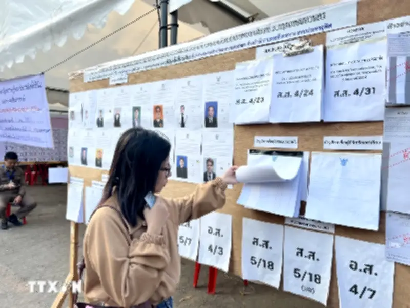 Tòa án Hiến pháp Thái Lan thụ lý đơn kiện yêu cầu hủy bỏ kết quả tổng tuyển cử