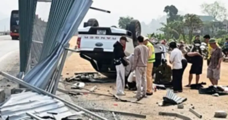 Tai nạn nghiêm trọng trên cao tốc Nội Bài - Lào Cai: Một người tử vong, một người bị thương