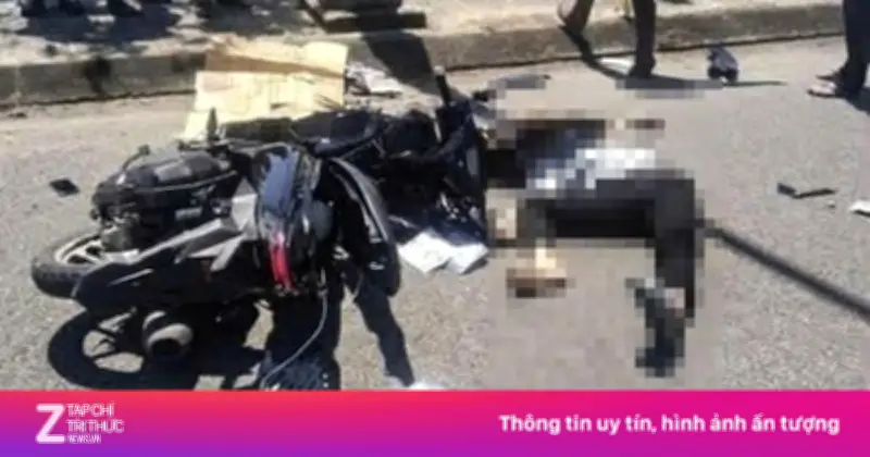 Tai nạn thương tâm tại Quảng Ngãi: Hai thanh niên tử vong sau cú tông trụ đèn