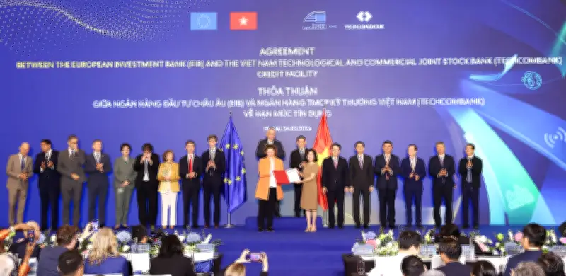Techcombank và EIB ký thỏa thuận vay 200 triệu Euro để thúc đẩy tín dụng xanh