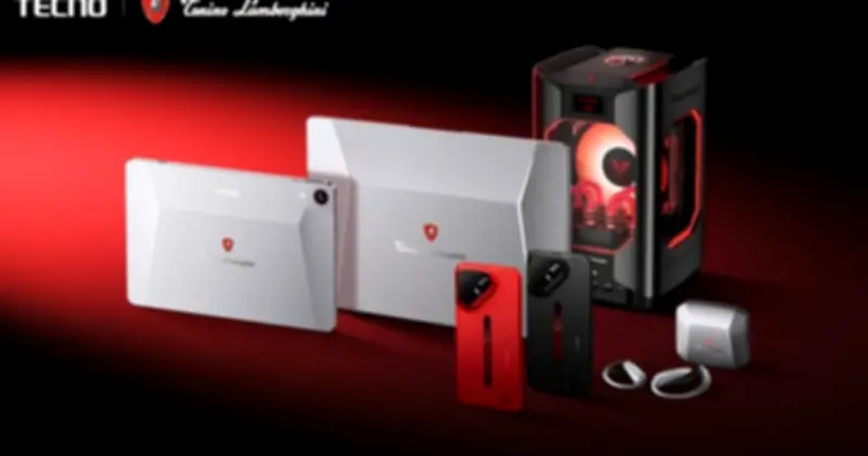 Tecno hợp tác Lamborghini ra mắt PC gaming mini cấu hình khủng và smartphone đặc biệt
