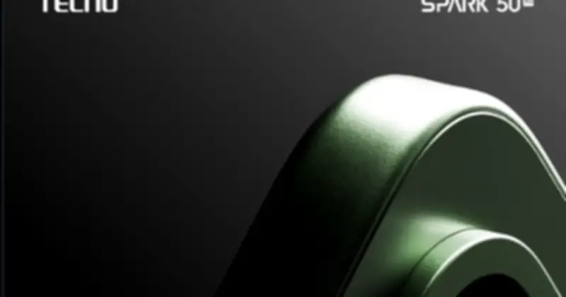 Tecno Spark 50 5G hé lộ thiết kế camera ngang và pin khủng 6.500mAh trước ngày ra mắt
