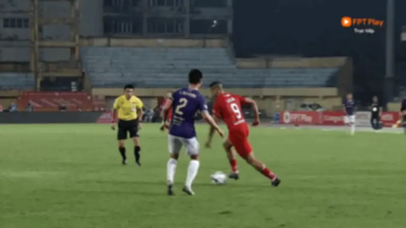 Thể Công Viettel Áp Đảo, Dẫn Trước Hà Nội FC 1-0 Sau Hiệp 1 Tại Hàng Đẫy