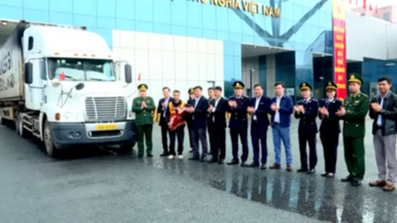 Thí điểm thông quan hàng hóa: 170 tấn thông suốt, xuất khẩu 70 tỷ đồng