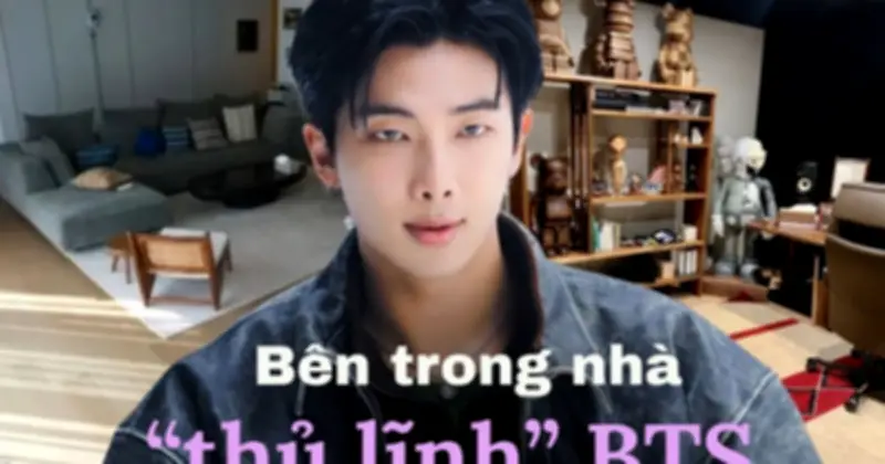 Thủ lĩnh BTS RM Khoe Không Gian Sống Xa Xỉ Và Gu Nghệ Thuật Đắt Giá
