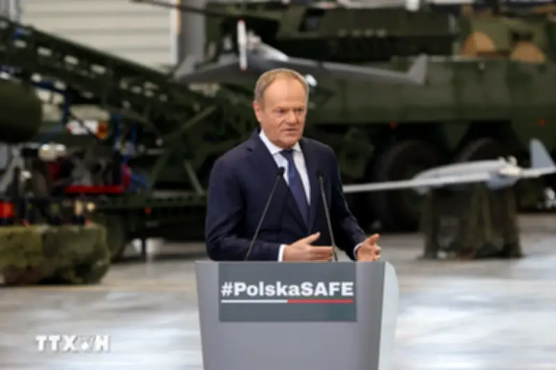 Thủ tướng Ba Lan Donald Tusk tái đắc cử lãnh đạo đảng cầm quyền