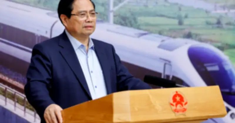 Thủ tướng chỉ đạo đẩy mạnh các dự án đường sắt trọng điểm, hướng tới tăng trưởng kinh tế