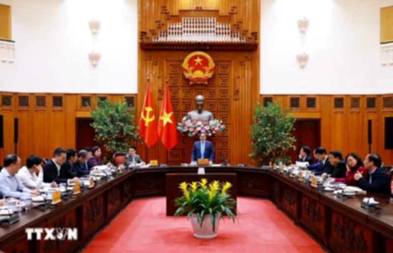 Thủ tướng chủ trì họp về điều hành chính sách tài khóa, tiền tệ