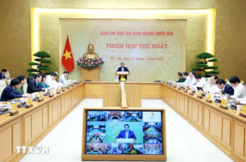 Thủ tướng chủ trì phiên họp đầu tiên về chỉ đạo an ninh mạng quốc gia