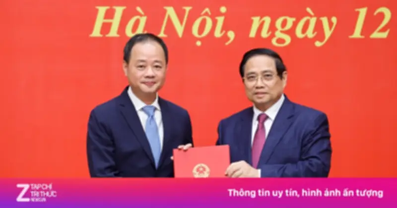 Thủ tướng Phạm Minh Chính bổ nhiệm ông Trần Hồng Thái làm Chủ tịch Viện Hàn lâm Khoa học và Công nghệ