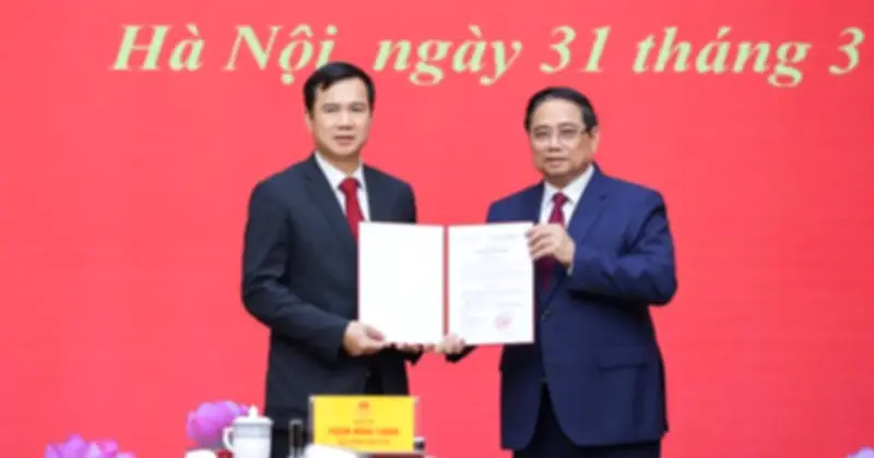 Thủ tướng Phạm Minh Chính Bổ Nhiệm PGS-TS Bùi Thế Duy Làm Giám đốc Đại học Quốc gia Hà Nội