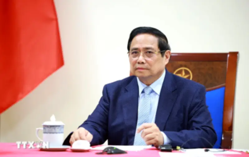 Thủ tướng Phạm Minh Chính hội đàm với Thủ tướng Nhà nước Kuwait