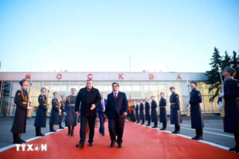 Thủ tướng Phạm Minh Chính kết thúc tốt đẹp chuyến thăm chính thức Liên bang Nga