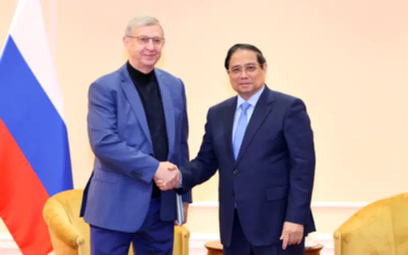 Thủ tướng Phạm Minh Chính kêu gọi AFK Sistema đầu tư mạnh mẽ hơn tại Việt Nam