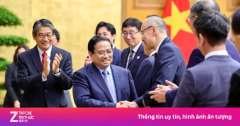Thủ tướng Phạm Minh Chính kêu gọi doanh nghiệp Nhật Bản tăng cường đầu tư vào Việt Nam