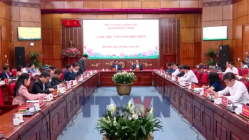 Thủ tướng Phạm Minh Chính làm việc tại Điện Biên, chỉ đạo phát triển kinh tế-xã hội và bầu cử