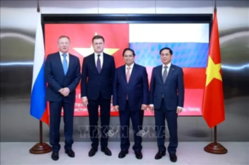 Thủ tướng Phạm Minh Chính làm việc với đối tác Nga, phá đường dây mã độc toàn cầu