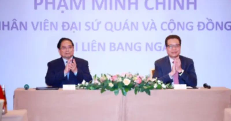 Thủ tướng Phạm Minh Chính thăm chính thức Nga, thảo luận hợp tác và quan tâm cộng đồng người Việt