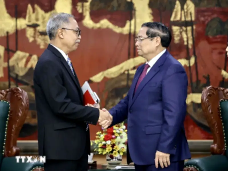 Thủ tướng Phạm Minh Chính tiếp Đại sứ Indonesia tại Việt Nam