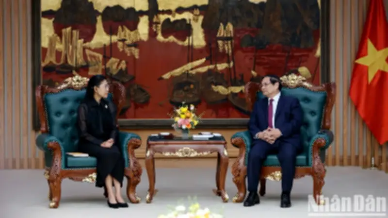 Thủ tướng Phạm Minh Chính tiếp Đại sứ Thái Lan, thúc đẩy hợp tác toàn diện