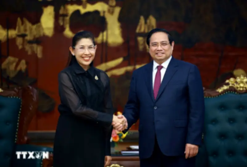 Thủ tướng Phạm Minh Chính tiếp Đại sứ Thái Lan tại Việt Nam