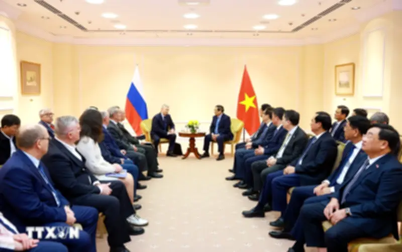 Thủ tướng Phạm Minh Chính tiếp đón các đối tác quan trọng từ Liên bang Nga