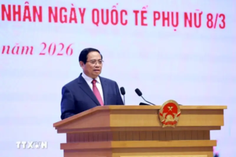 Thủ tướng Phạm Minh Chính tôn vinh phụ nữ Việt Nam tại lễ trao giải Kovalevskaia 2025