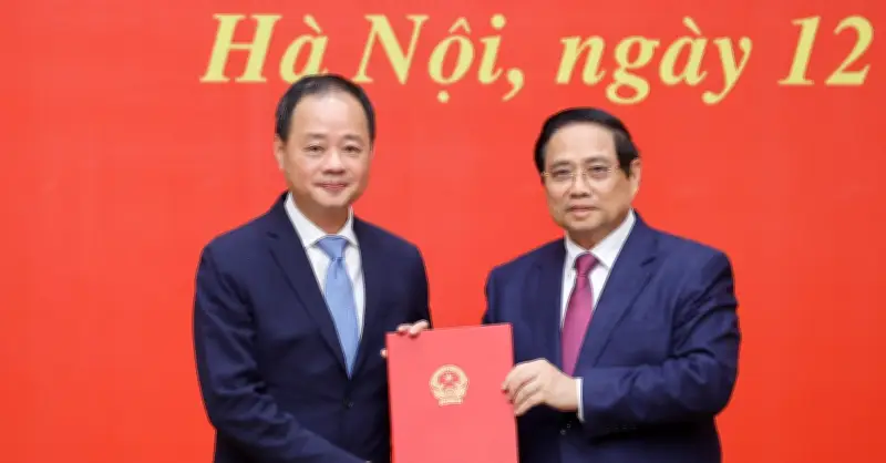 Thủ tướng trao quyết định bổ nhiệm cho ông Trần Hồng Thái