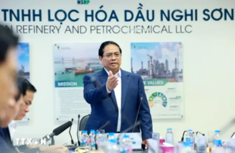 Thủ tướng yêu cầu Nhà máy Lọc hóa dầu Nghi Sơn đa dạng hóa nguồn cung nguyên liệu