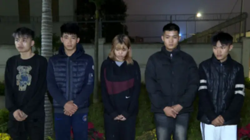 Thanh Hóa: Bắt giữ 5 thanh thiếu niên liên quan vụ giết người và gây rối trật tự công cộng