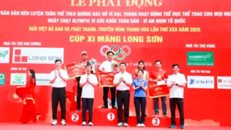 Thanh Hóa Hưởng Ứng Ngày Chạy Olympic, Phát Động Phong Trào Toàn Dân Tập Thể Dục