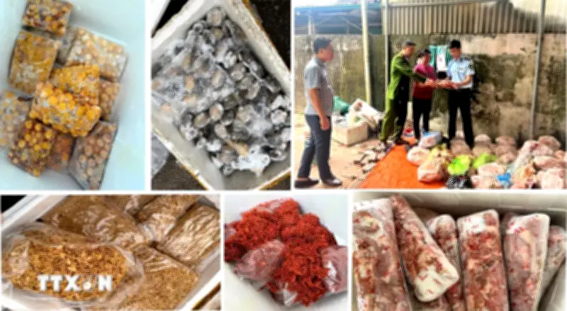 Thanh Hóa phát hiện và thu giữ 4 tấn thực phẩm không rõ nguồn gốc xuất xứ