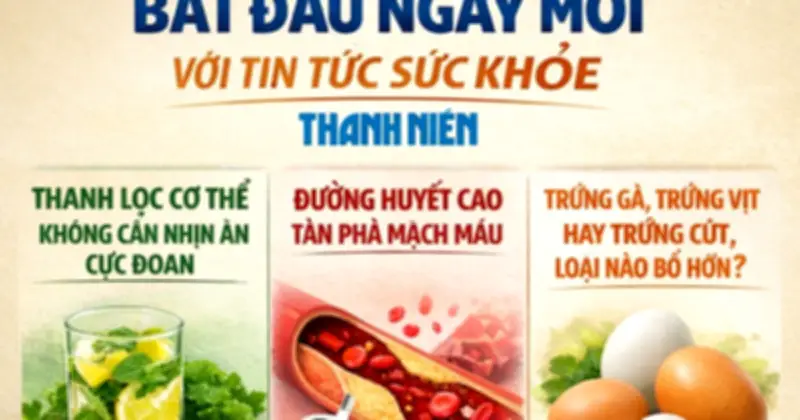 Thanh Lọc Cơ Thể An Toàn, Kiểm Soát Đường Huyết Và Chọn Trứng Bổ Dưỡng