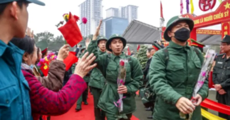 Thanh niên cả nước lên đường nhập ngũ từ ngày 4-5/3/2026 theo chỉ đạo của Chính phủ