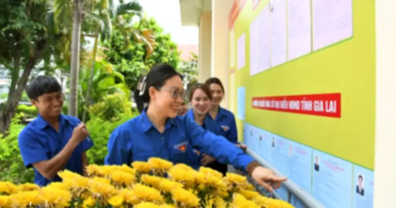 Thanh Niên Miền Núi Gia Lai Tích Cực Tuyên Truyền Bầu Cử Quốc Hội, HĐND