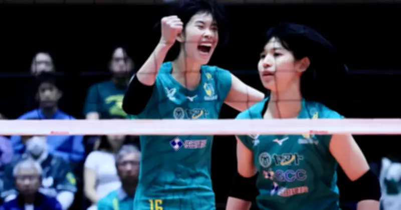 Thanh Thuý tỏa sáng, Gunma Green Wings thắng dễ dàng tại giải bóng chuyền VĐQG Nhật Bản