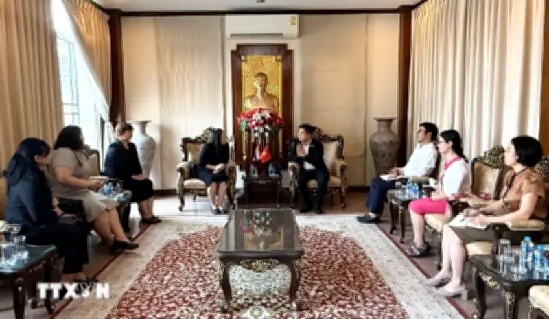 Thúc đẩy sớm thành lập Trung tâm Việt Nam học tại Đại học Khon Kaen của Thái Lan