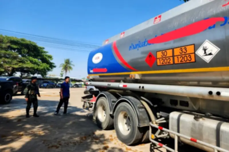 Thái Lan Bắt Giữ 20.000 Lít Dầu Diesel Vận Chuyển Trái Phép Sang Myanmar